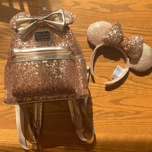 Disney rose gold set